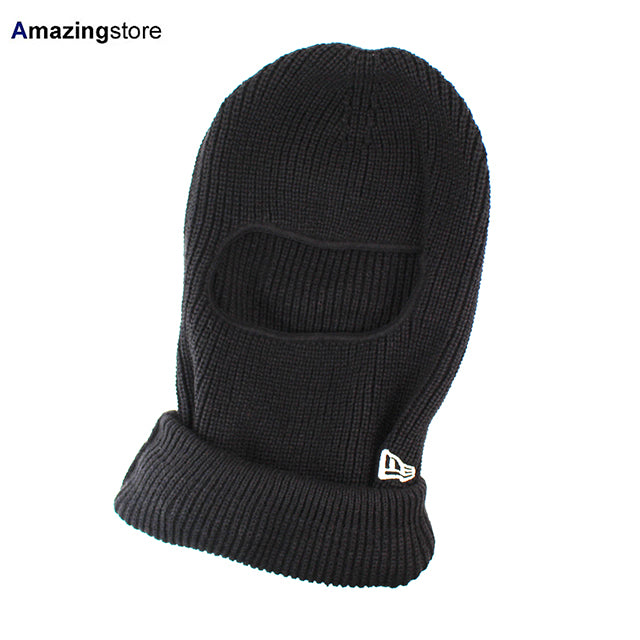 ニューエラ ニットビーニーキャップ BALACLAVA KNIT BEANIE BLACK NEW ERA 目出し帽