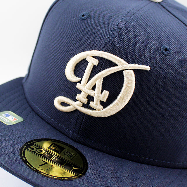 シティコネクト ニューエラ キャップ 59FIFTY ロサンゼルス ドジャース MLB CITY CONNECT FITTED CAP NAVY