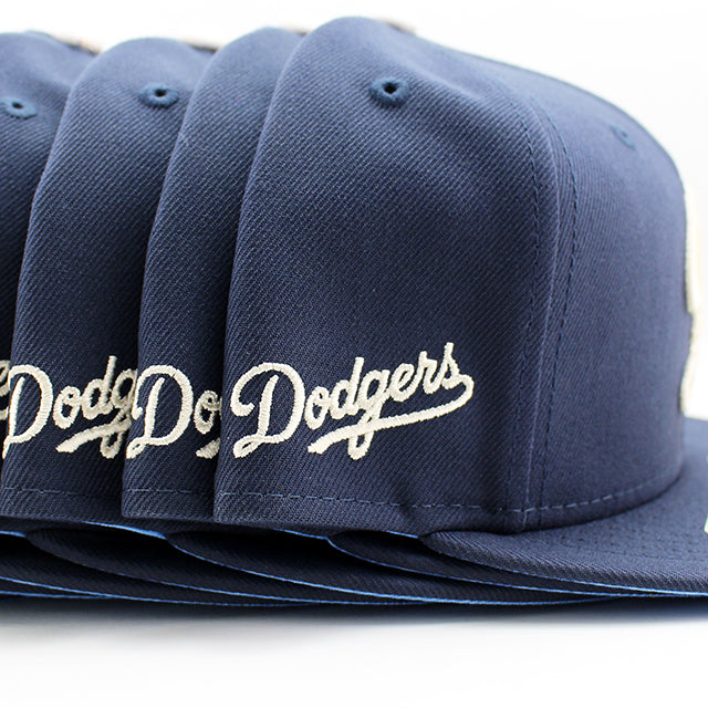 シティコネクト ニューエラ キャップ 59FIFTY ロサンゼルス ドジャース MLB CITY CONNECT FITTED CAP NAVY