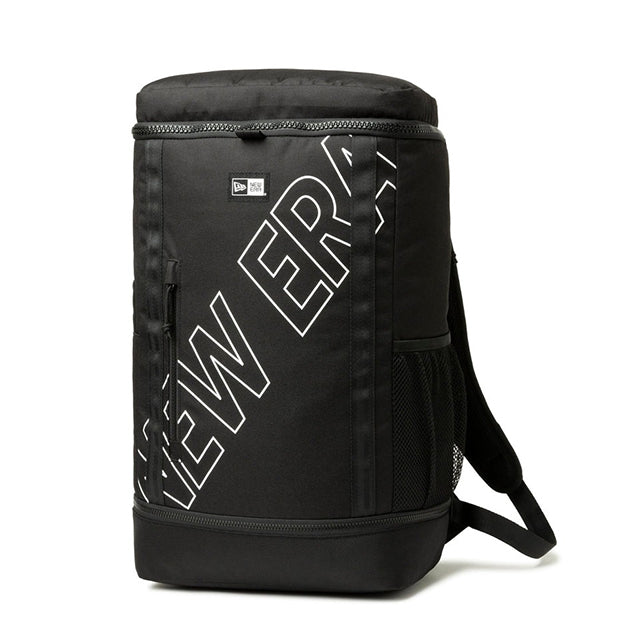 ニューエラ ボックスパック 32L BOX PACK PRINT LOGO OUTLINE BLACK