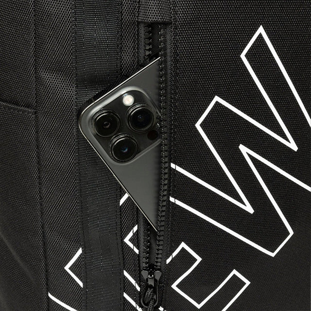 ニューエラ ボックスパック 32L BOX PACK PRINT LOGO OUTLINE BLACK