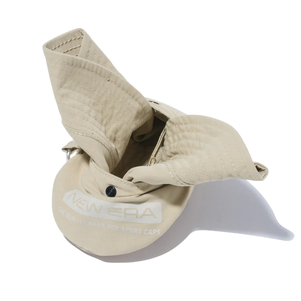 ニューエラ リバーシブル パッカブル バケットハット SOFTNESS OF THE DIRECTED BY KEIKO HITOTSUYAMA REVERSIBLE PACKABLE BUCKET-01 HAT GREIGE-BEIGE