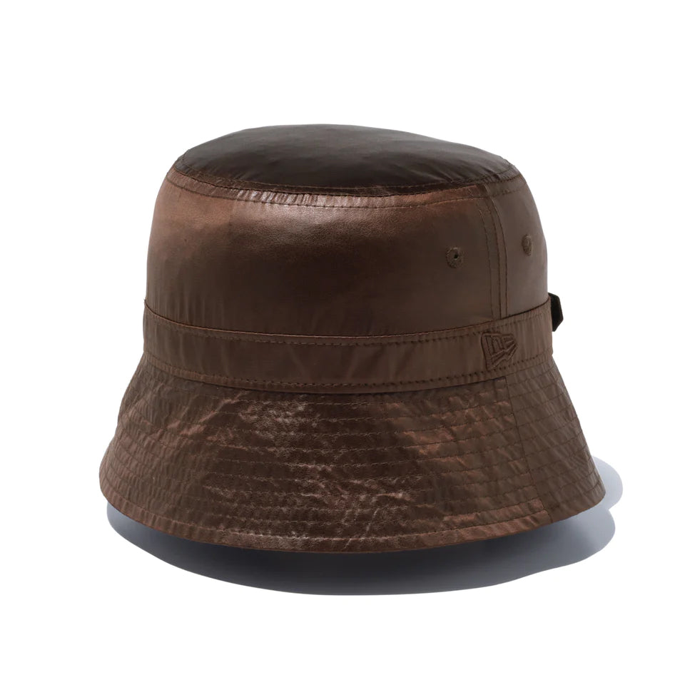 ニューエラ セーラーブリム バケットハット SOFTNESS OF THE DIRECTED BY KEIKO HITOTSUYAMA SAILOR BRIM BUCKET-01 HAT BROWN