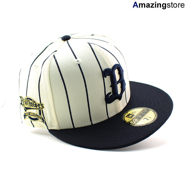 ニューエラ キャップ 59FIFTY オリックス バファローズ NPB FITTED CAP STONE BLACK NEW ERA ORIX BUFFALOES