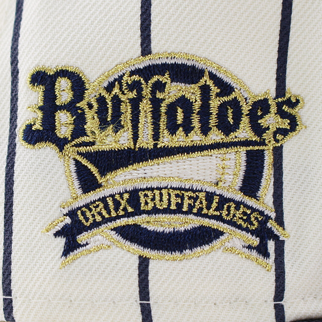 ニューエラ キャップ 59FIFTY オリックス バファローズ NPB FITTED CAP STONE BLACK NEW ERA ORIX BUFFALOES