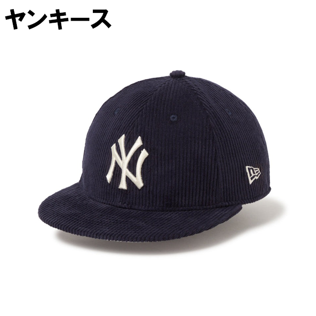 ニューエラ キャップ RC9FIFTY MLB 8W CORDUROY RETRO CROWN STRAPBACK CAP