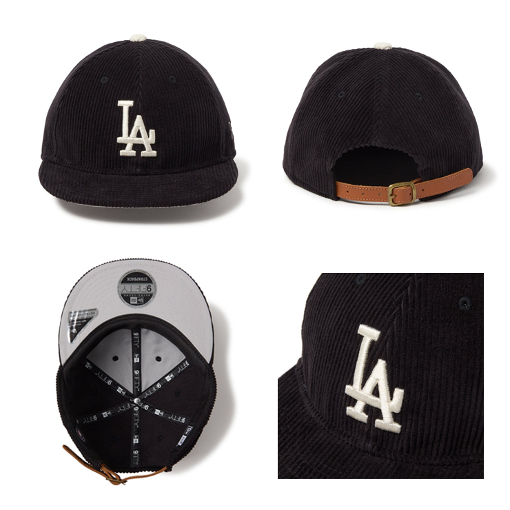 ニューエラ キャップ RC9FIFTY MLB 8W CORDUROY RETRO CROWN STRAPBACK CAP