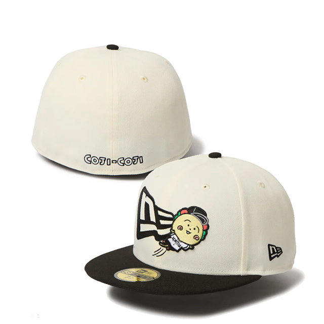 ニューエラ キャップ 59FIFTY コジコジ COJI-COJI BYUN FITTED CAP CREAM BLACK