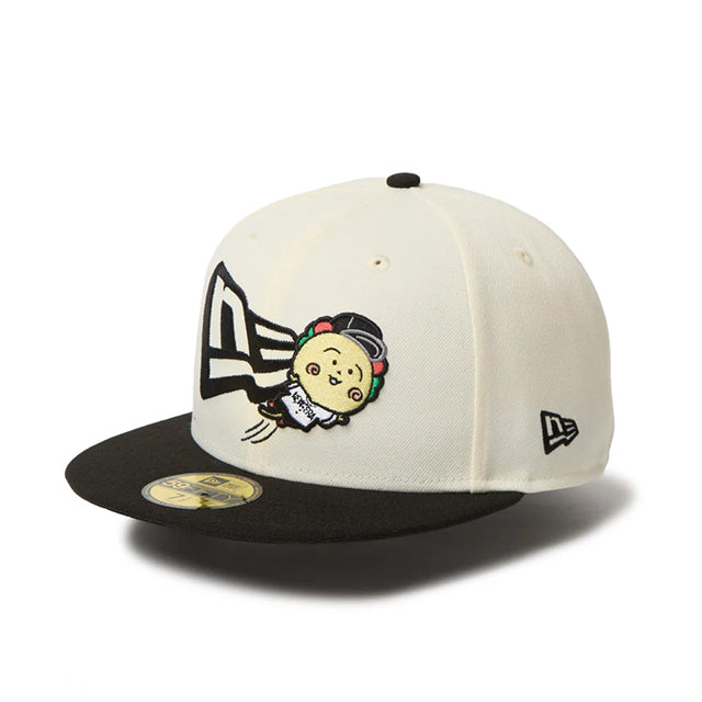 ニューエラ キャップ 59FIFTY コジコジ COJI-COJI BYUN FITTED CAP CREAM BLACK