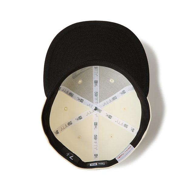 ニューエラ キャップ 59FIFTY コジコジ COJI-COJI BYUN FITTED CAP CREAM BLACK