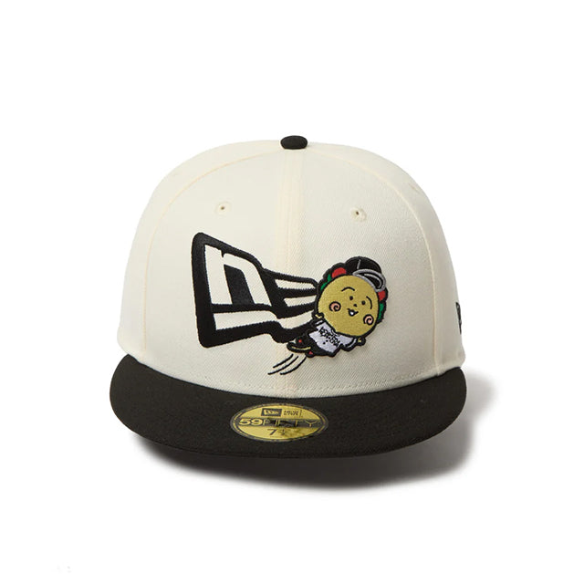 ニューエラ キャップ 59FIFTY コジコジ COJI-COJI BYUN FITTED CAP CREAM BLACK