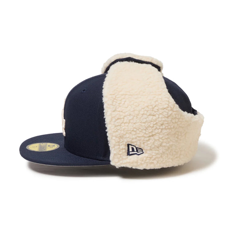 ニューエラ キャップ 59FIFTY ロサンゼルス ドジャース MLB DOGEAR FITTED CAP NAVY