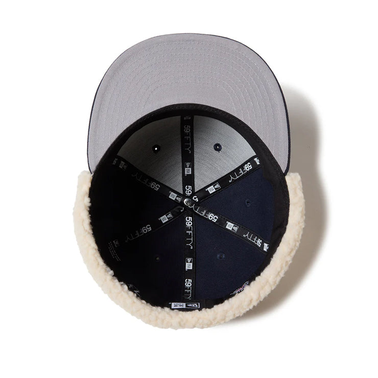 ニューエラ キャップ 59FIFTY ロサンゼルス ドジャース MLB DOGEAR FITTED CAP NAVY