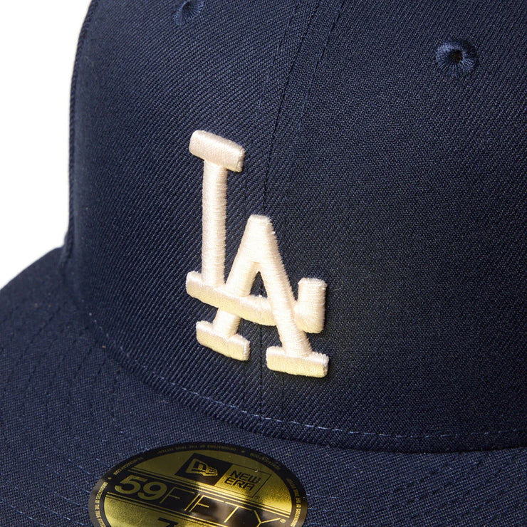 ニューエラ キャップ 59FIFTY ロサンゼルス ドジャース MLB DOGEAR FITTED CAP NAVY