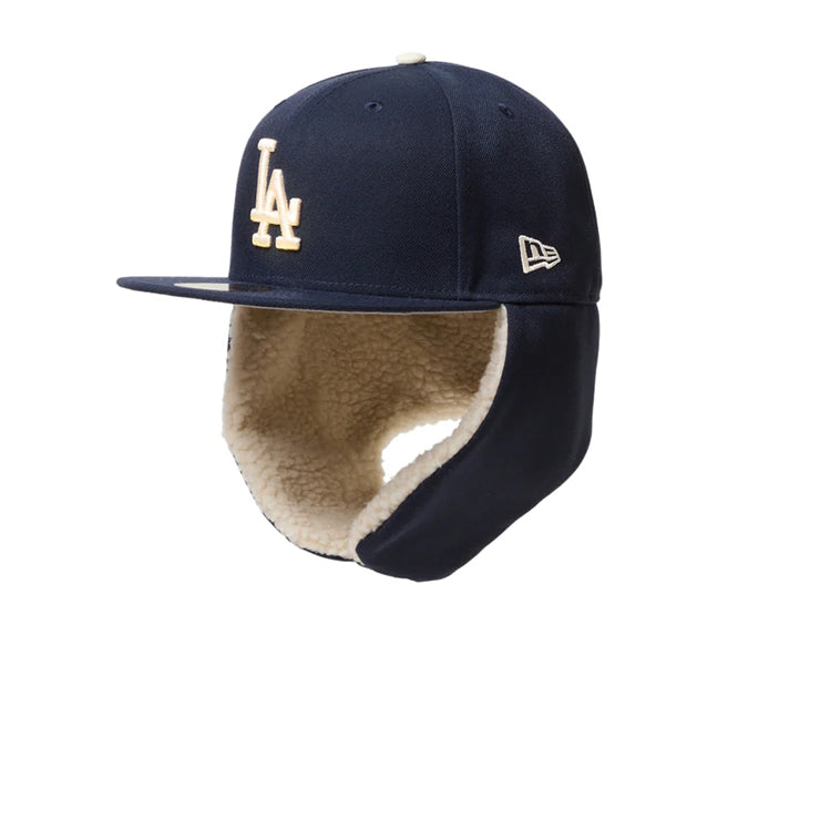 ニューエラ キャップ 59FIFTY ロサンゼルス ドジャース MLB DOGEAR FITTED CAP NAVY