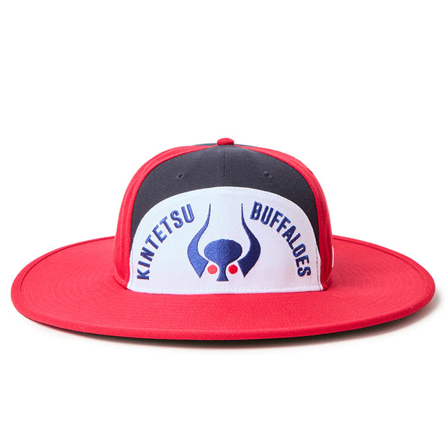 ニューエラ ロングブリムハット 近鉄 バファローズ NPB FITTED LONG BRIM HAT RED-WHITE-NAVY