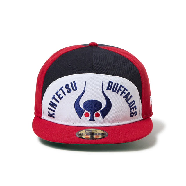 ニューエラ キャップ 59FIFTY ソフトバックラム 近鉄 バファローズ NPB CLASSIC FITTED CAP RED-WHITE-NAVY