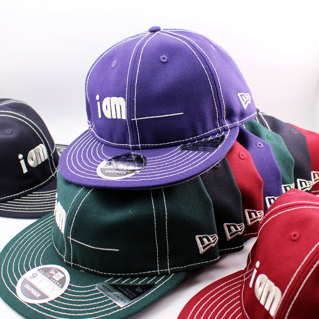 MIYUKI ARIHARA ニューエラ キャップ RC9FIFTY am WOOL RETRO CROWN STRAPBACK CAP