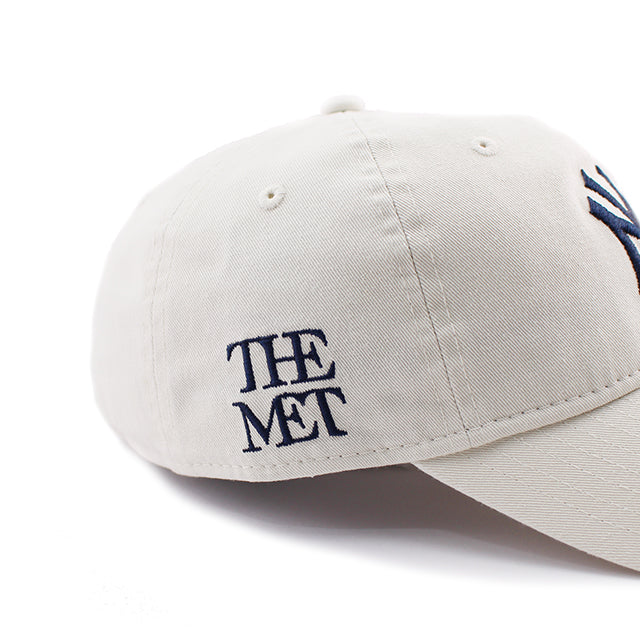 THE MET ニューエラ キャップ 9TWENTY ニューヨーク ヤンキース MLB THE METROPOLITAN MUSEUM OF ART STRAPBACK CAP IVORY