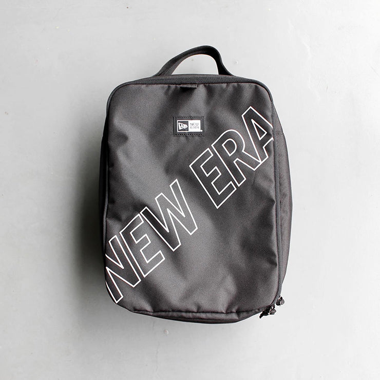 ニューエラ シューケース 17L SHOE CASE BAG PRINT LOGO BLACK