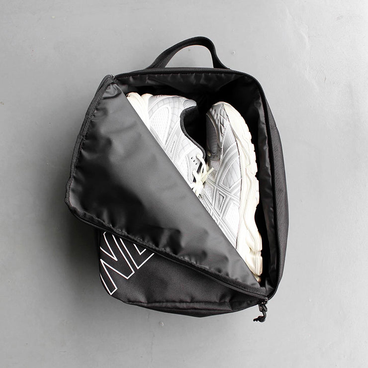 ニューエラ シューケース 17L SHOE CASE BAG PRINT LOGO BLACK