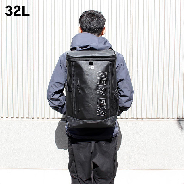 ニューエラ ボックスパック 32L BOX PACK PRINT LOGO OUTLINE TPU BLACK