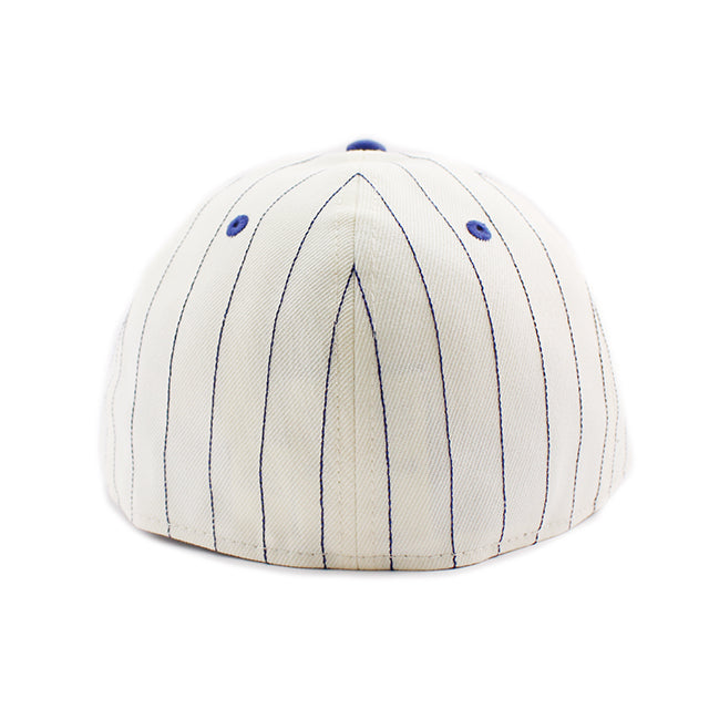 ニューエラ キャップ RC 59FIFTY ロサンゼルス ドジャース MLB HERITAGE COLLECTION PINSTRIPE RETRO CROWN FITTED CAP ROYAL BLUE STRIPE