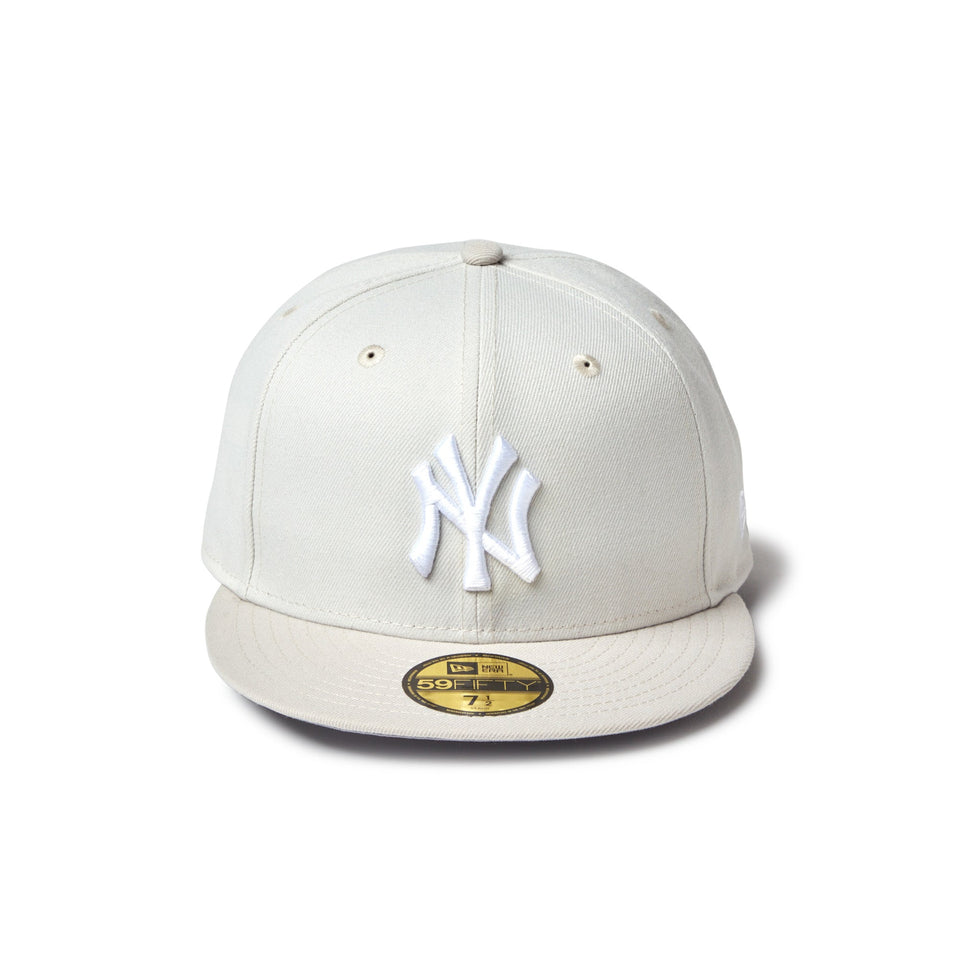 ニューエラ キャップ 59FIFTY 二ューヨーク ヤンキース Powered by GORO NAKATSUGAWA MLB FITTED CAP STONE