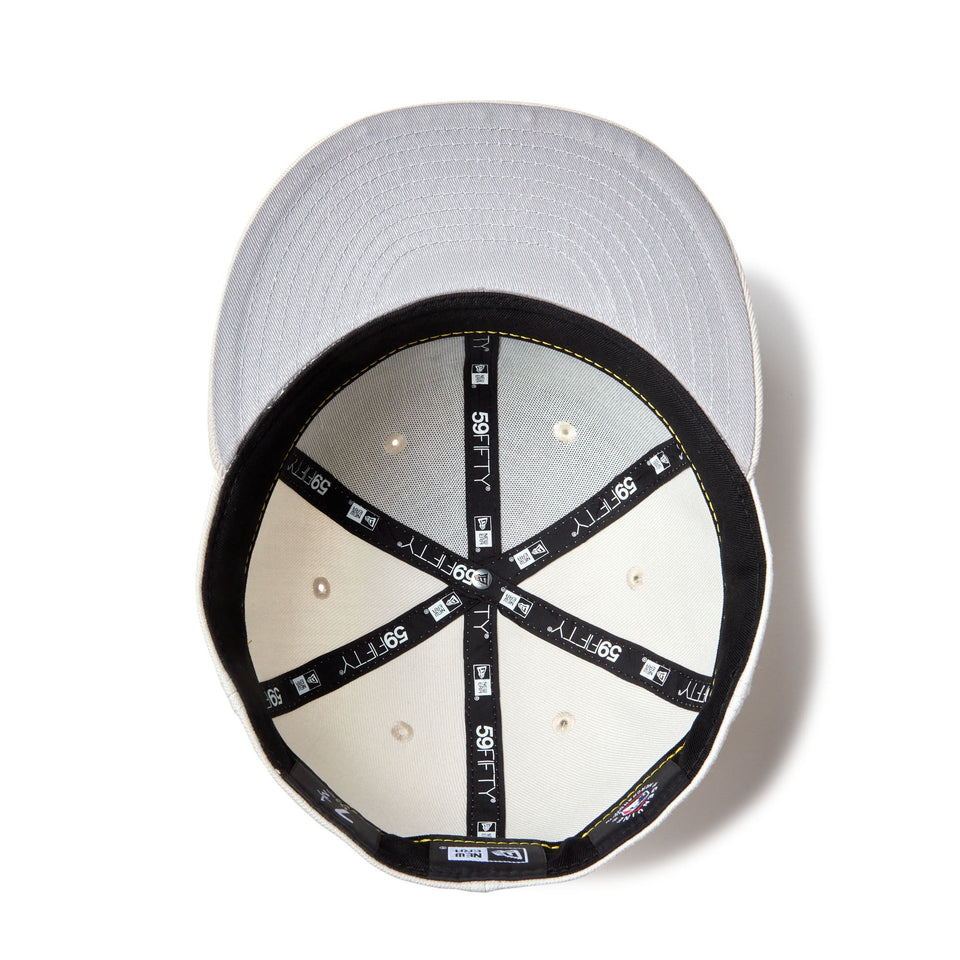 ニューエラ キャップ 59FIFTY 二ューヨーク ヤンキース Powered by GORO NAKATSUGAWA MLB FITTED CAP STONE