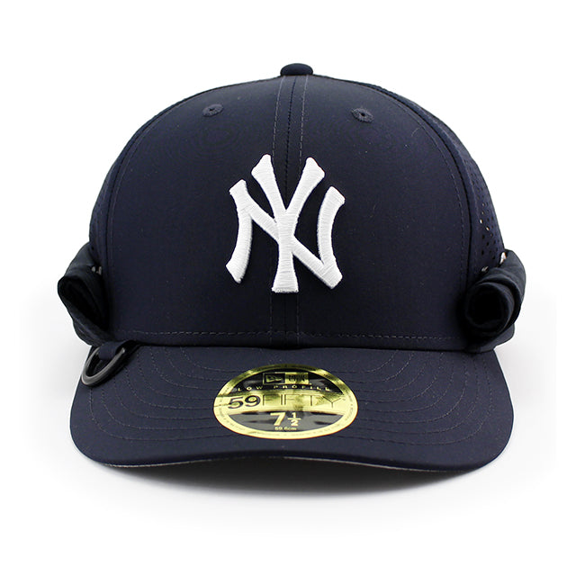 ニューエラ アウトドア LP59FIFTY YOSHIDA BROS ニューヨーク ヤンキース MLB LOW-CROWN FITTED CAP NAVY