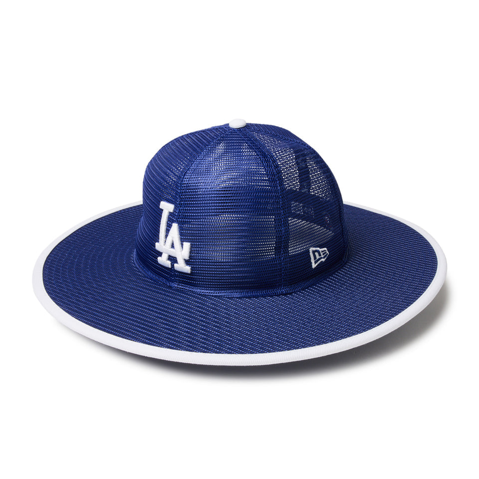 ニューエラ キャップ 59FIFTY ロサンゼルス ドジャース MLB LONG BRIM MESH FITTED CAP ROYAL