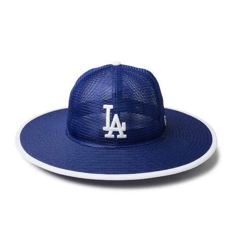 ニューエラ キャップ 59FIFTY ロサンゼルス ドジャース MLB LONG BRIM MESH FITTED CAP ROYAL