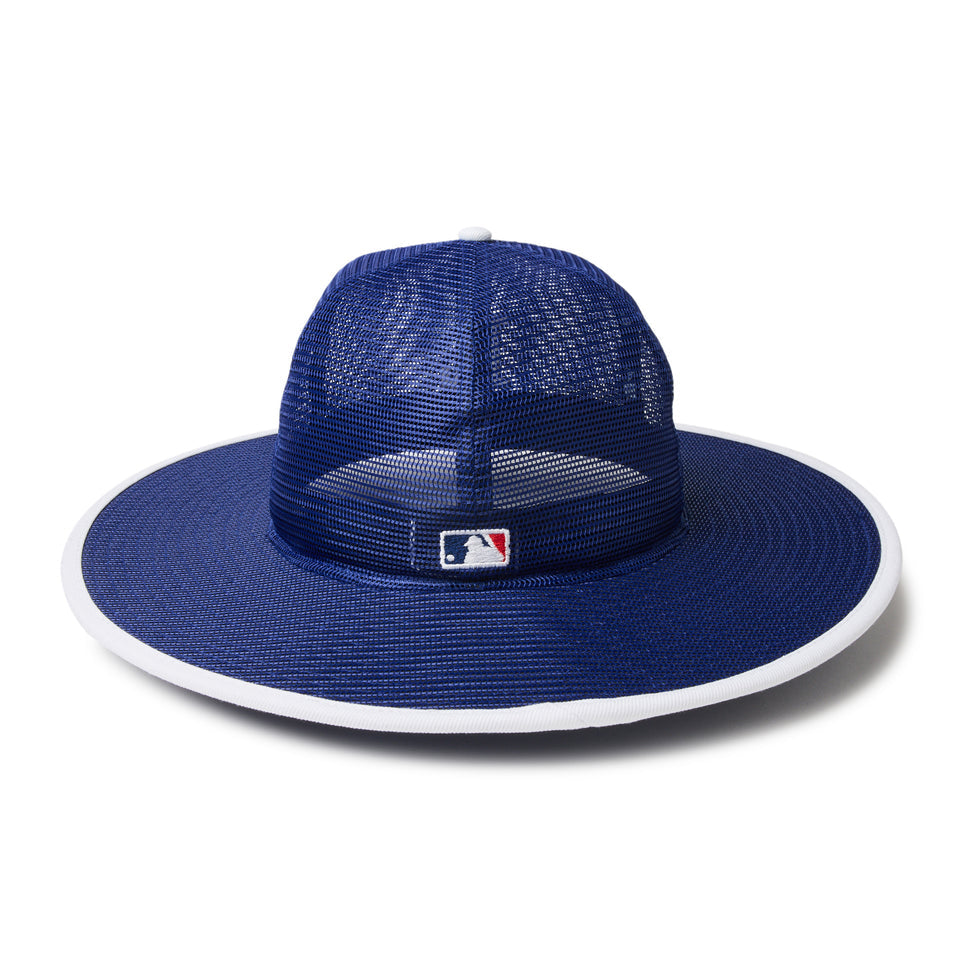 ニューエラ キャップ 59FIFTY ロサンゼルス ドジャース MLB LONG BRIM MESH FITTED CAP ROYAL