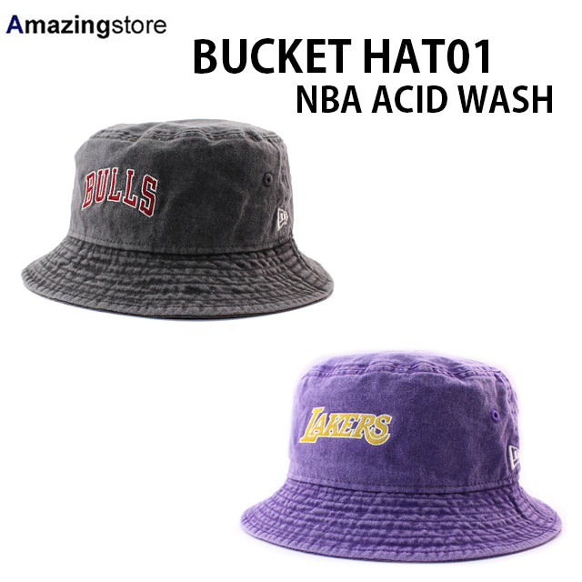 ニューエラ バケット01 NBA ACID WASH BUCKET-01 HAT NEW ERA