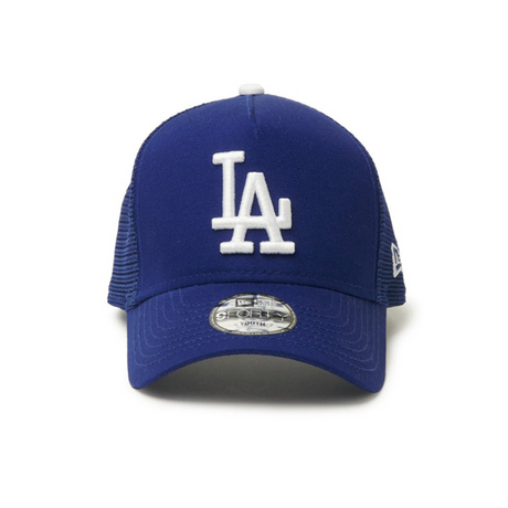 子供用 ニューエラ キャップ 9FORTY ロサンゼルス ドジャース MLB YOUTH A-FRAME TRUCKER MESH CAP ROYAL BLUE