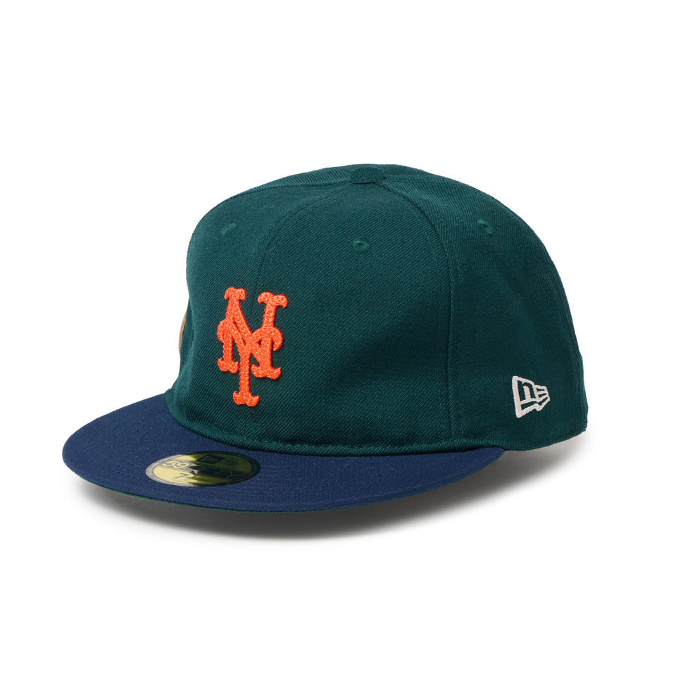 Direction by TAKAYUKI OHASHI (The Apartment) ニューエラ キャップ 59FIFTY 二ューヨーク メッツ MLB DOG PATCH FITTED CAP GREEN