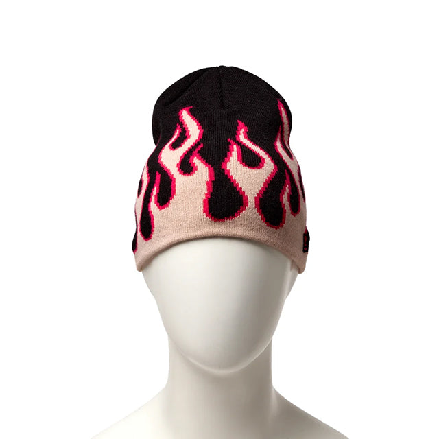 ニューエラ ニット ビーニーキャップ FLAME BASIC CUFFED KNIT BEANIE CAP