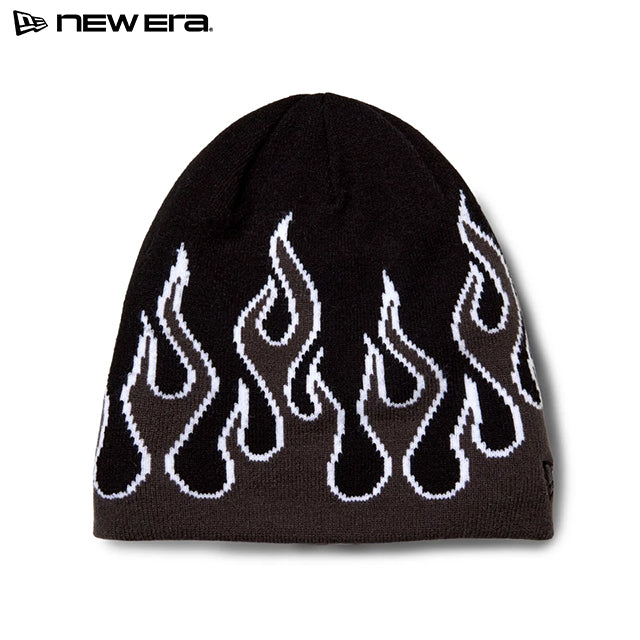 ニューエラ ニット ビーニーキャップ FLAME BASIC CUFFED KNIT BEANIE CAP