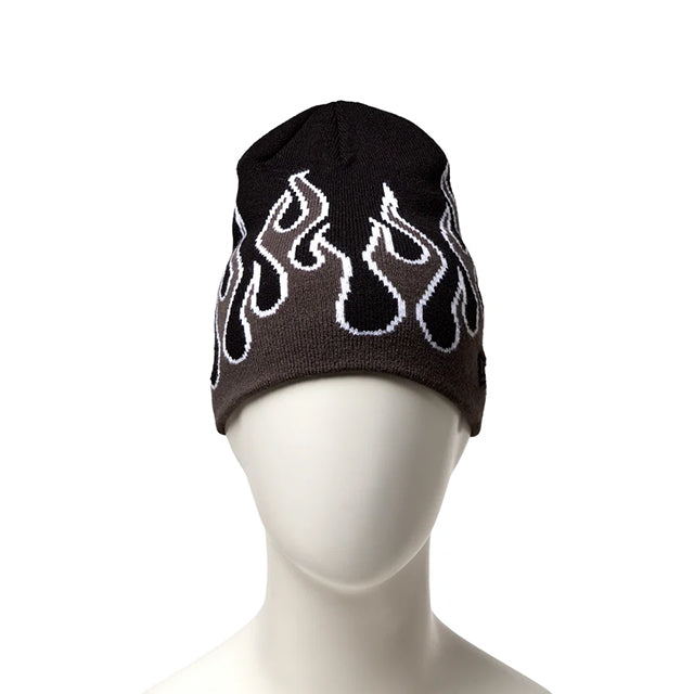 ニューエラ ニット ビーニーキャップ FLAME BASIC CUFFED KNIT BEANIE CAP
