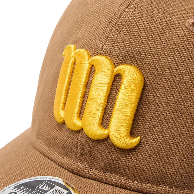 Powered by GORO (MIN-NANO) ニューエラ キャップ RC9FIFTY PRE-CURVED MIN-NANO DAMAGE RETRO CROWN SNAPBACK CAP