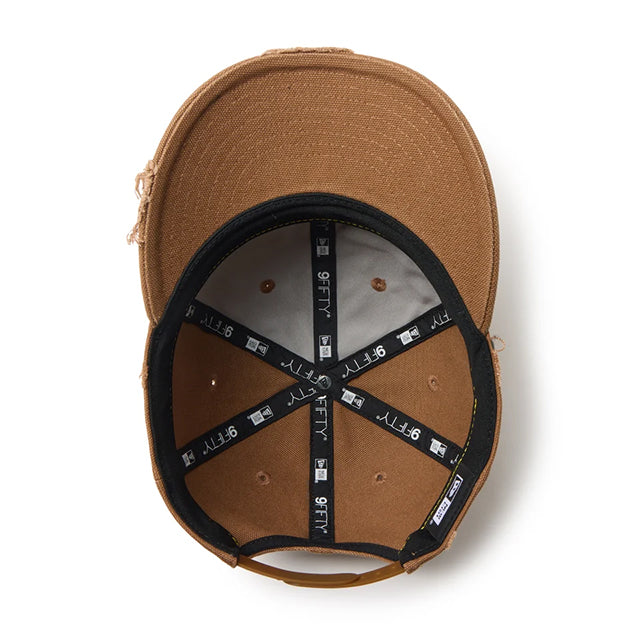 Powered by GORO (MIN-NANO) ニューエラ キャップ RC9FIFTY PRE-CURVED MIN-NANO DAMAGE RETRO CROWN SNAPBACK CAP