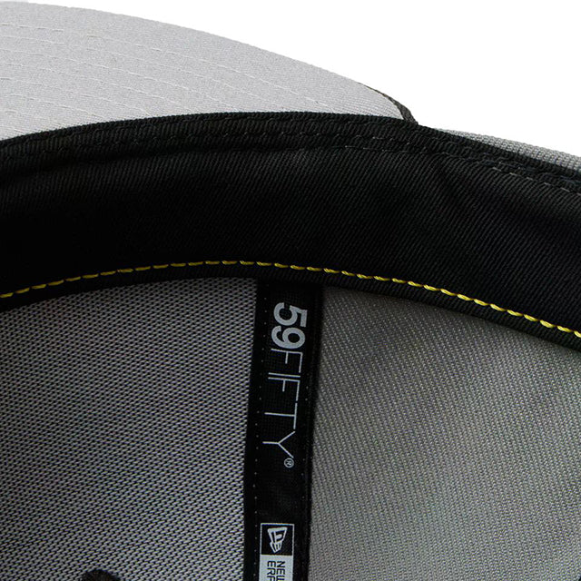 Powered by GORO (MIN-NANO) ニューエラ キャップ 59FIFTY 二ューヨーク ヤンキース MLB FITTED CAP GREY