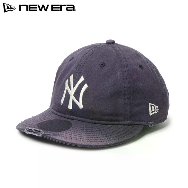 Powered by GORO (MIN-NANO) ニューエラ キャップ 9THIRTY ニューヨーク ヤンキース MLB DAMRGE STRAPBACK CAP NAVY