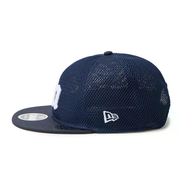 Powered by GORO (MIN-NANO) ニューエラ キャップ RC9FIFTY FLAT VISOR MESH SNAPBACK CAP NAVY
