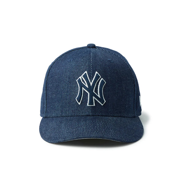 ニューエラ キャップ PC59FIFTY 二ューヨーク ヤンキース MLB CHAIN STITCH FITTED CAP DENIM
