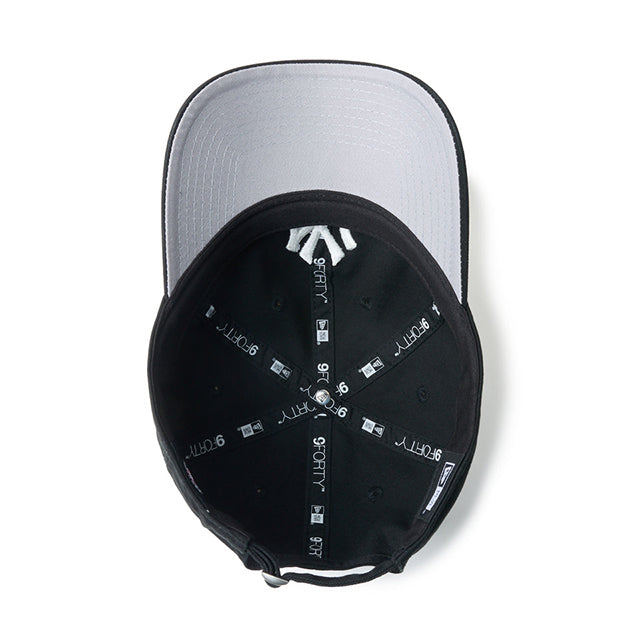 ニューエラ キャップ 9FORTY UNSTRUCTURED ストラップバック ニューヨーク ヤンキース MLB STRAPBACK CAP BLACK