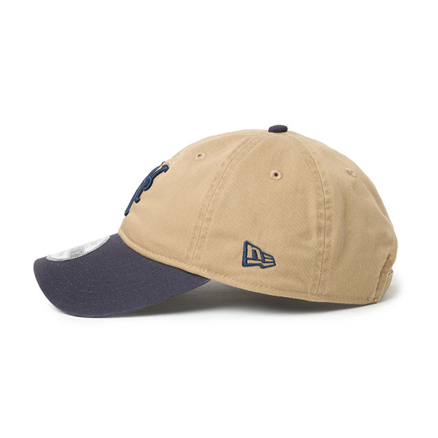 ニューエラ キャップ 9FORTY UNSTRUCTURED ストラップバック ニューヨーク メッツ MLB STRAPBACK CAP KHAKI NAVY