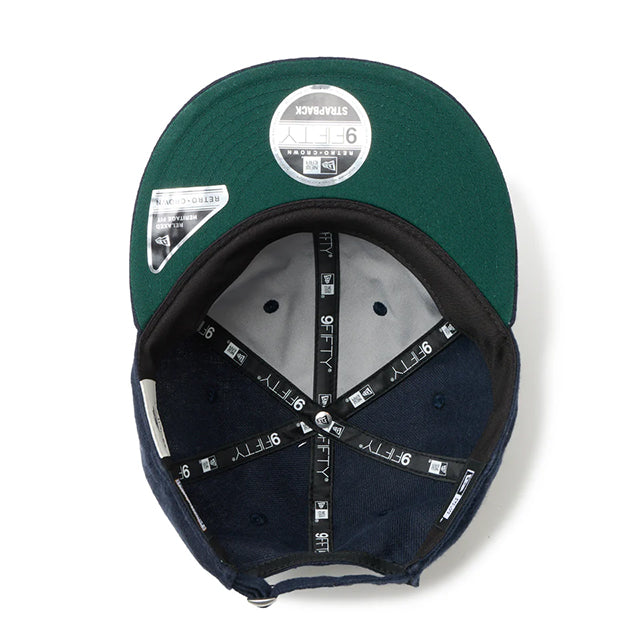 ニューエラ キャップ RC9FIFTY ニューヨーク ヤンキース MLB FRENCH LINEN STRAPBACK CAP NAVY