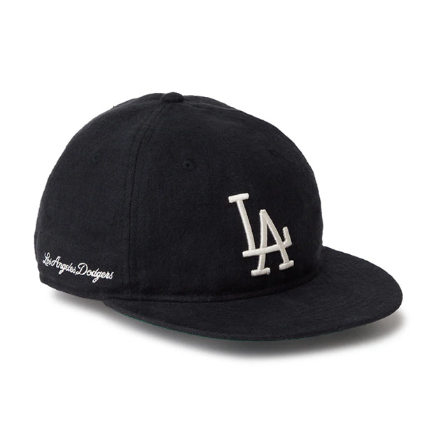 ニューエラ キャップ RC9FIFTY ロサンゼルス ドジャース MLB FRENCH LINEN STRAPBACK CAP BLACK