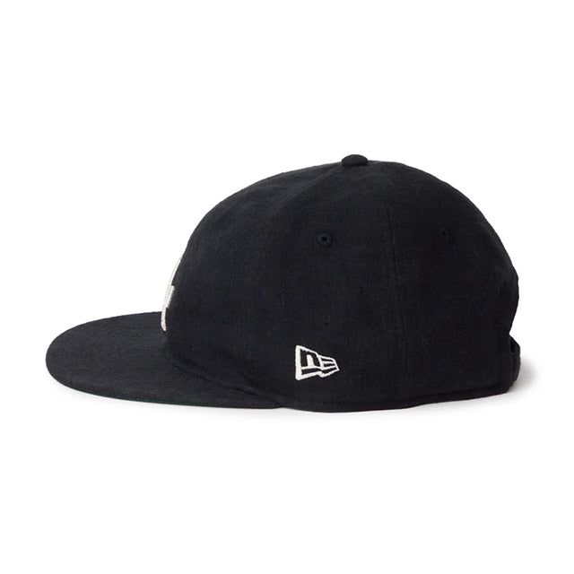 ニューエラ キャップ RC9FIFTY ロサンゼルス ドジャース MLB FRENCH LINEN STRAPBACK CAP BLACK